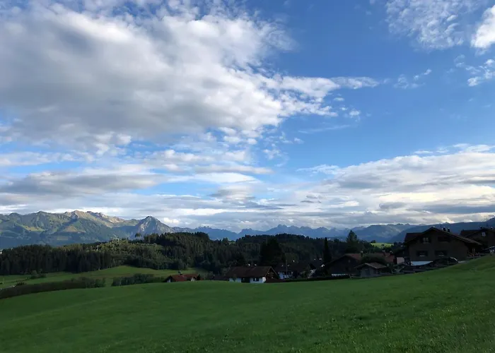 Daire Luxus Ueber Den Daechern Vom Allgaeu Sonthofen